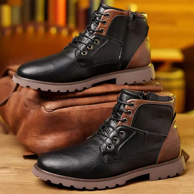 Jethro™ | Bottes en cuir brut